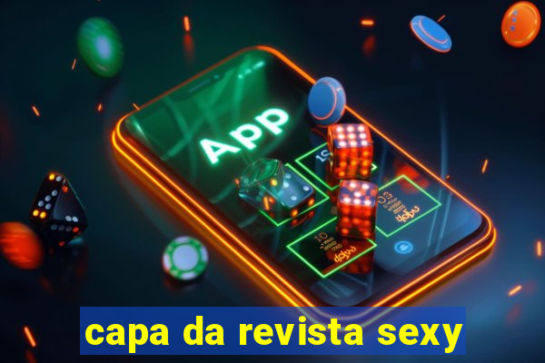 capa da revista sexy